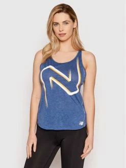 New Balance Γυναίκες Μπλουζάκια Τεχνικά Φανελάκι τεχνικό Impact Run WT21261 Σκούρο μπλε Athletic Fit