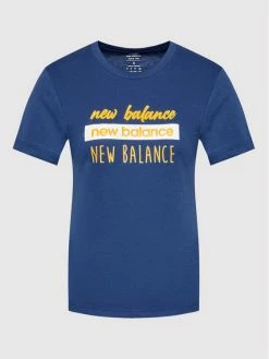 New Balance Γυναίκες T-shirts T-Shirt Sprt WT21802 Μπλε Athletic Fit -New Balance Κατάστημα unnamed file 132