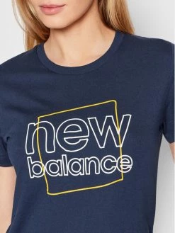 New Balance Γυναίκες T-shirts T-Shirt T21801 Σκούρο μπλε Athletic Fit -New Balance Κατάστημα unnamed file 136