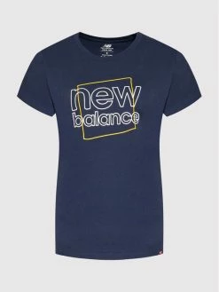 New Balance Γυναίκες T-shirts T-Shirt T21801 Σκούρο μπλε Athletic Fit -New Balance Κατάστημα unnamed file 137