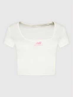 New Balance Γυναίκες T-shirts T-Shirt WT21502 Μπεζ Fitted Fit -New Balance Κατάστημα unnamed file 157