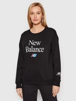 New Balance Γυναίκες Μπλούζες Μπλούζα WT21508 Μαύρο Oversized