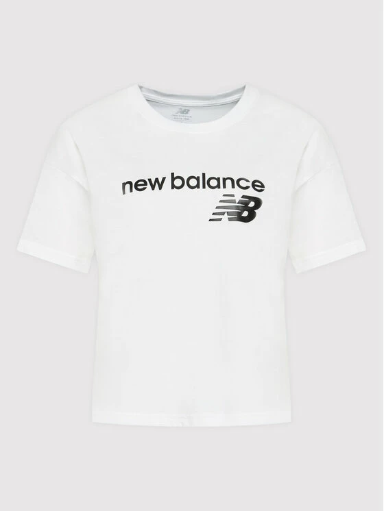 New Balance Γυναίκες T-shirts T-Shirt WT03805 Λευκό Relaxed Fit 7 New Balance Γυναίκες T-shirts T-Shirt WT03805 Λευκό Relaxed Fit - Image 5