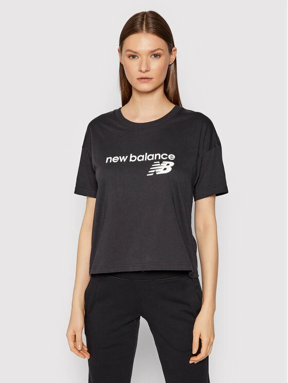 New Balance Γυναίκες T-shirts T-Shirt WT03805 Μαύρο Relaxed Fit 3 New Balance Γυναίκες T-shirts T-Shirt WT03805 Μαύρο Relaxed Fit
