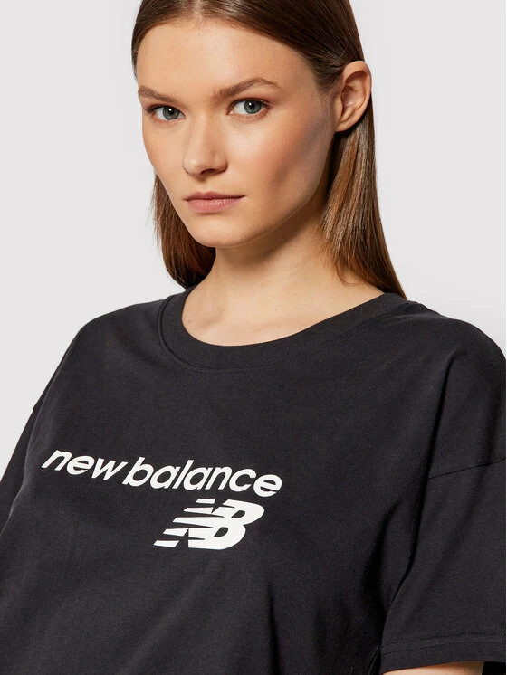 New Balance Γυναίκες T-shirts T-Shirt WT03805 Μαύρο Relaxed Fit 6 New Balance Γυναίκες T-shirts T-Shirt WT03805 Μαύρο Relaxed Fit - Image 4