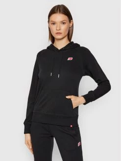 New Balance Γυναίκες Μπλούζες Μπλούζα WT13570 Μαύρο Relaxed Fit