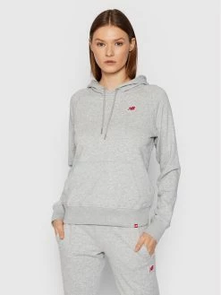 New Balance Γυναίκες Μπλούζες Μπλούζα WT13570 Γκρι Relaxed Fit