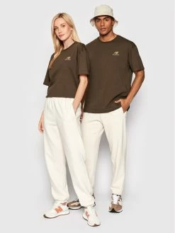 New Balance Γυναίκες T-shirts T-Shirt Unisex UT21503 Καφέ Relaxed Fit -New Balance Κατάστημα unnamed file 2350