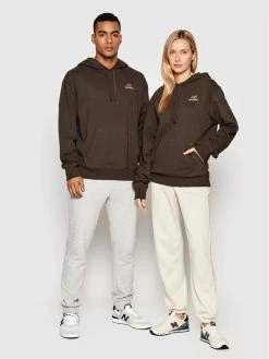 New Balance Άνδρες Μπλούζες Χωρίς Φερμουάρ Μπλούζα Unisex UT21500 Καφέ Relaxed Fit