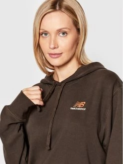 New Balance Άνδρες Μπλούζες Χωρίς Φερμουάρ Μπλούζα Unisex UT21500 Καφέ Relaxed Fit -New Balance Κατάστημα unnamed file 2382