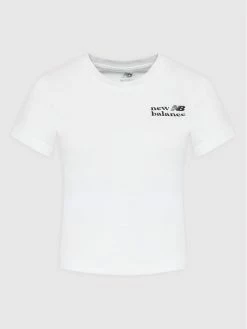 New Balance Γυναίκες T-shirts T-Shirt Essentials Super Bloom WT21561 Λευκό Slim Fit -New Balance Κατάστημα unnamed file 2423