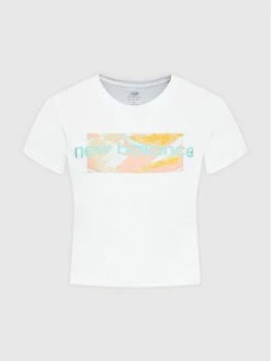 New Balance Γυναίκες T-shirts T-Shirt Mystic WT21555 Λευκό Athletic Fit -New Balance Κατάστημα unnamed file 2446