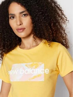 New Balance Γυναίκες T-shirts T-Shirt Mystic WT21555 Κίτρινο Athletic Fit -New Balance Κατάστημα unnamed file 2450