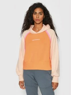 New Balance Γυναίκες Μπλούζες Μπλούζα WT21501 Πορτοκαλί Relaxed Fit