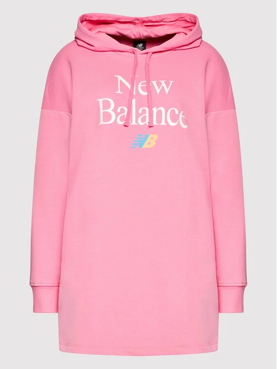 New Balance Γυναίκες Πλεκτά Φορέματα Φόρεμα υφασμάτινο Ess WD21501 Ροζ Oversize 8 New Balance Γυναίκες Πλεκτά Φορέματα Φόρεμα υφασμάτινο Ess WD21501 Ροζ Oversize - Image 6