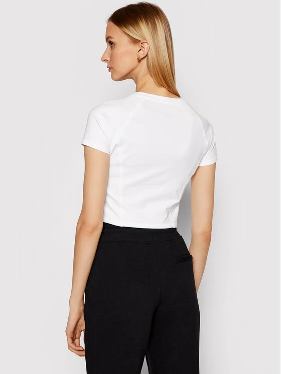 New Balance Γυναίκες T-shirts T-Shirt Athletics Podium WT03503 Λευκό Fitted Fit 5 New Balance Γυναίκες T-shirts T-Shirt Athletics Podium WT03503 Λευκό Fitted Fit - Image 3