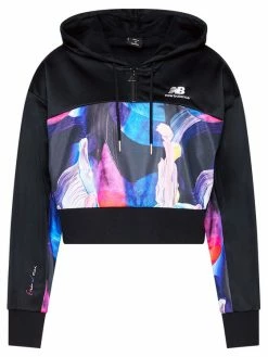 New Balance Γυναίκες Μπλούζες Μπλούζα Erin Loree Nb Ath Print WT11513 Μαύρο Oversize -New Balance Κατάστημα unnamed file 294