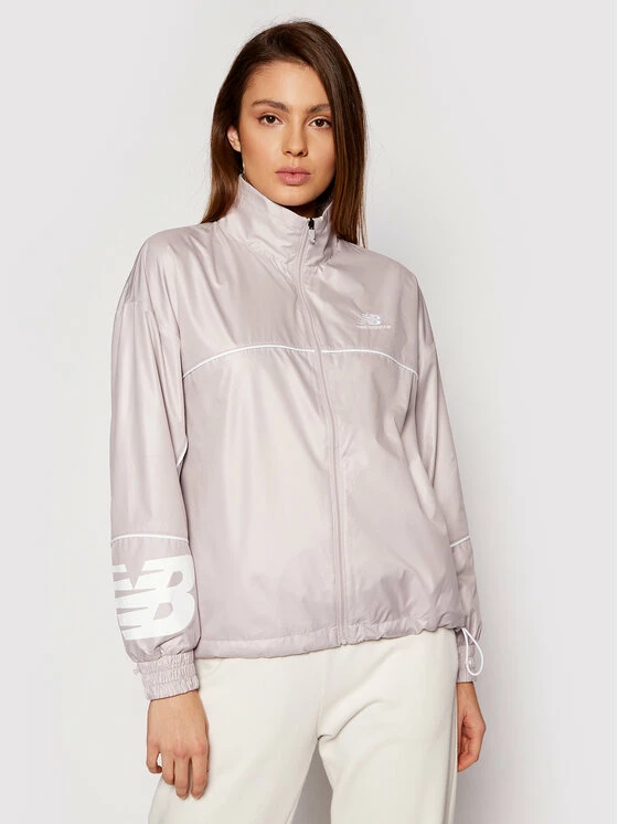 New Balance Γυναίκες Μπουφάν Running Μπουφάν μεταβατικό Athletics Windbreaker WJ11502 Γκρι Relaxed Fit 3 New Balance Γυναίκες Μπουφάν Running Μπουφάν μεταβατικό Athletics Windbreaker WJ11502 Γκρι Relaxed Fit