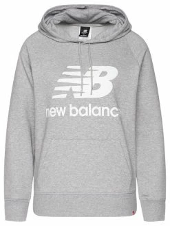 New Balance Γυναίκες Μπλούζες Μπλούζα Esse Po Hoodie NBWT0355 Γκρι Relaxed Fit -New Balance Κατάστημα unnamed file 305