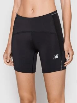 New Balance Γυναίκες Αθλητικά Σορτς Αθλητικό σορτς Run WS21272 Μαύρο Slim Fit