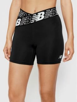 New Balance Γυναίκες Αθλητικά Σορτς Αθλητικό σορτς WS21182 Μαύρο Slim Fit