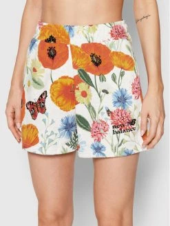 New Balance Γυναίκες Αθλητικά Σορτς Αθλητικό σορτς Essentials Super Bloom Printed WS21552 Έγχρωμο Relaxed Fit