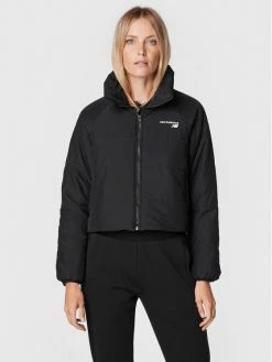 New Balance Γυναίκες Πουπουλένια Μπουφάν Μπουφάν πουπουλένιο WJ13801 Μαύρο Regular Fit