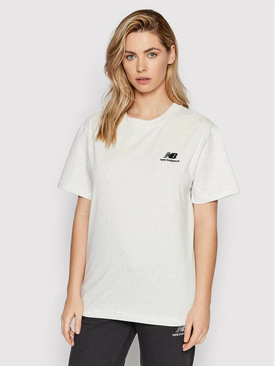 New Balance Γυναίκες T-shirts T-Shirt Unisex UT21503 Γκρι Relaxed Fit 6 New Balance Γυναίκες T-shirts T-Shirt Unisex UT21503 Γκρι Relaxed Fit - Image 4