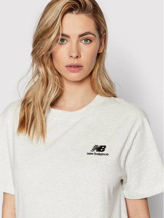 New Balance Γυναίκες T-shirts T-Shirt Unisex UT21503 Γκρι Relaxed Fit 8 New Balance Γυναίκες T-shirts T-Shirt Unisex UT21503 Γκρι Relaxed Fit - Image 6